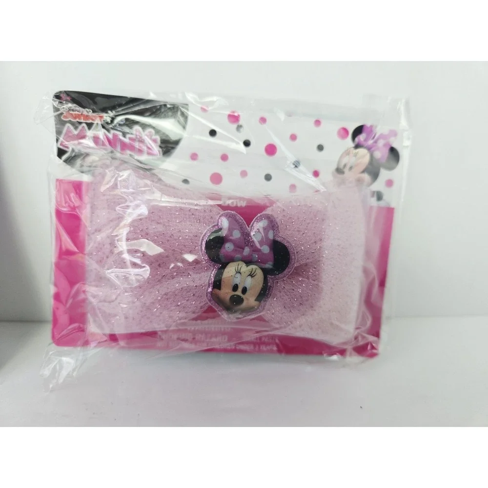 Disney Junior Girls shirt lot of 3 NWT sz 6x Minnie Mouse Daisy+ hair bow‎